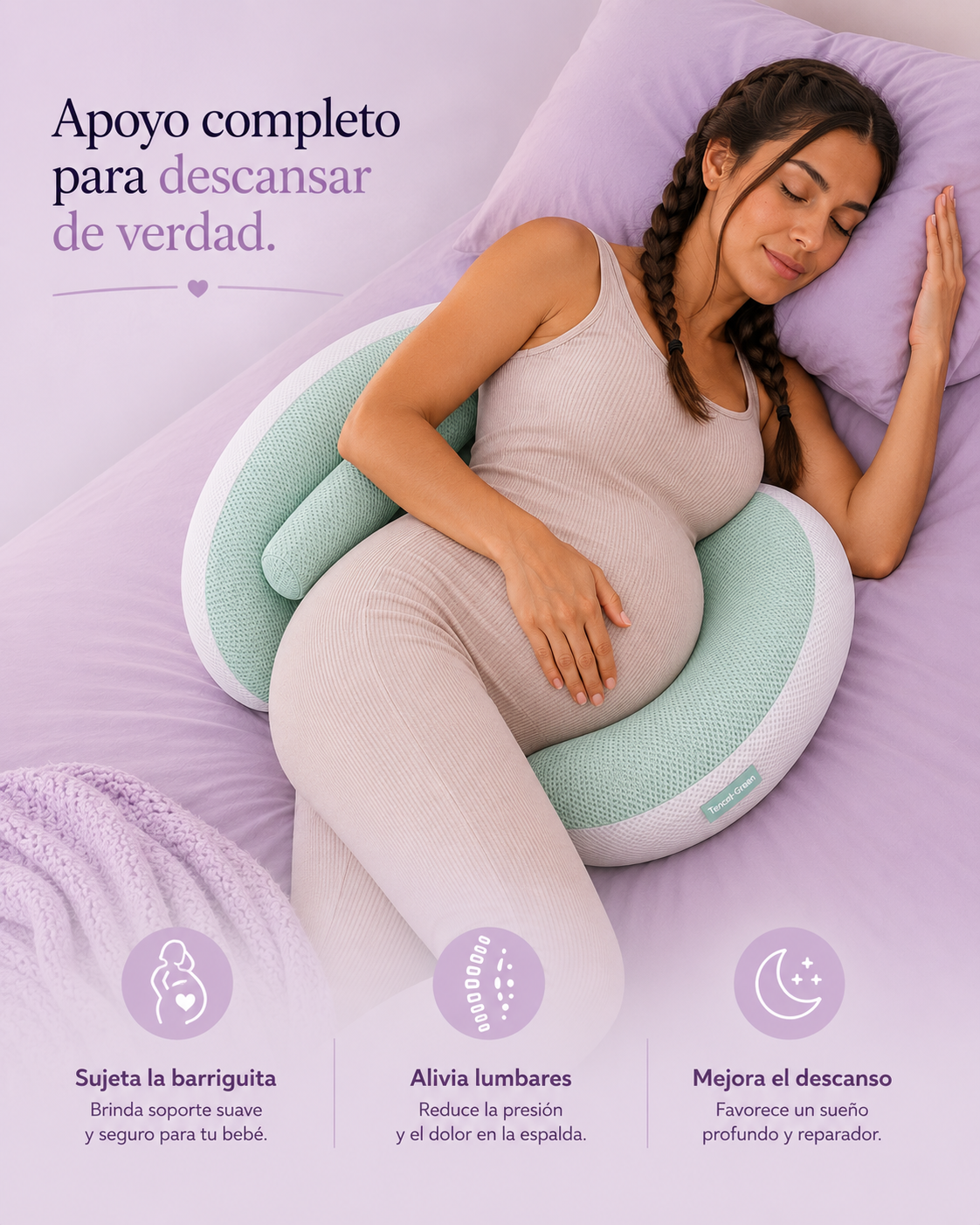 Cojín Ergonómico de Embarazo